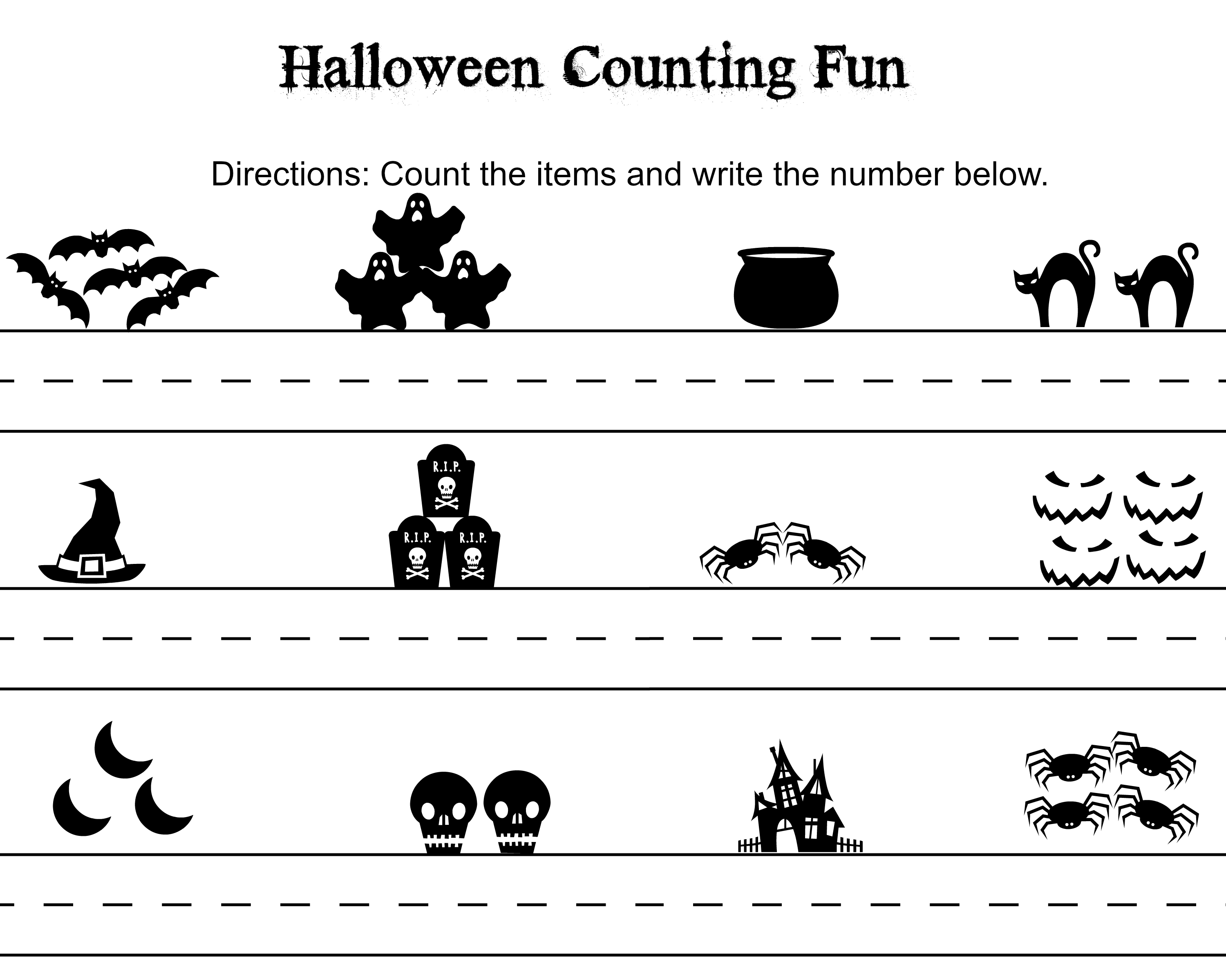  Printable Halloween Games Activities