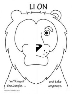 Jungle Animal Coloring Pages Worksheets