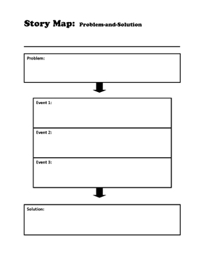Problem and Solution Graphic Organizer Printable