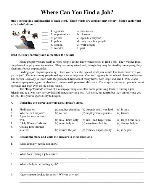17 Best Images Of Employment Life Skills Worksheet Life Skills Worksheets For Teens Life 