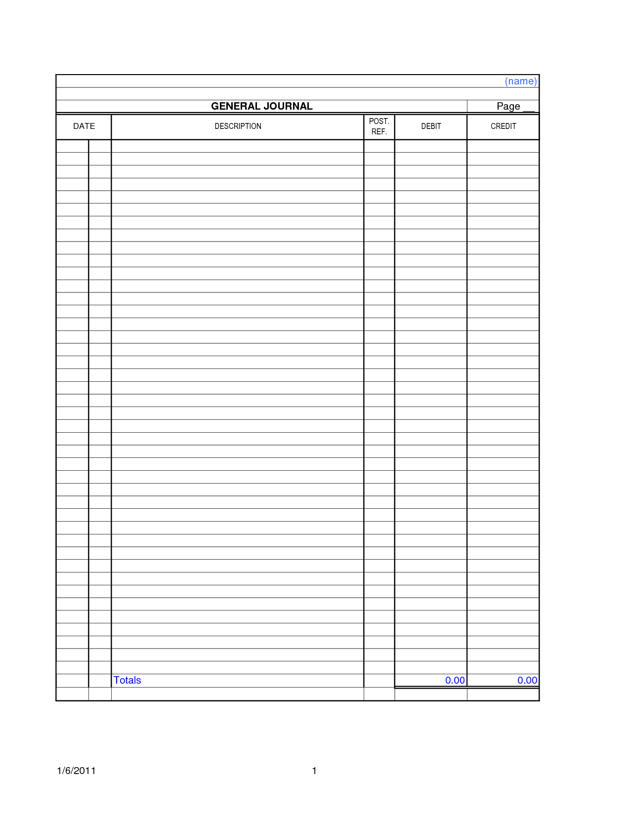 Blank Accounting Worksheet​: Detailed Login Instructions LoginNote Inside Blank Ledger Template
