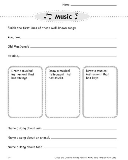 18 Best Images Of Creative Thinking Worksheets Creative Christmas Activities Creative And