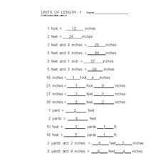 13 Best Images of Common Units Of Measurement Worksheets - 5th Grade