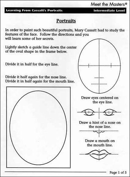 9 Best Images of Proportion Worksheet High School - Facial Proportions