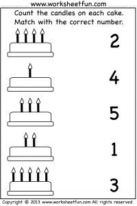 13 Best Images of Number Quantity Matching Worksheets - Matching