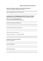 Printable Self-Esteem Worksheets