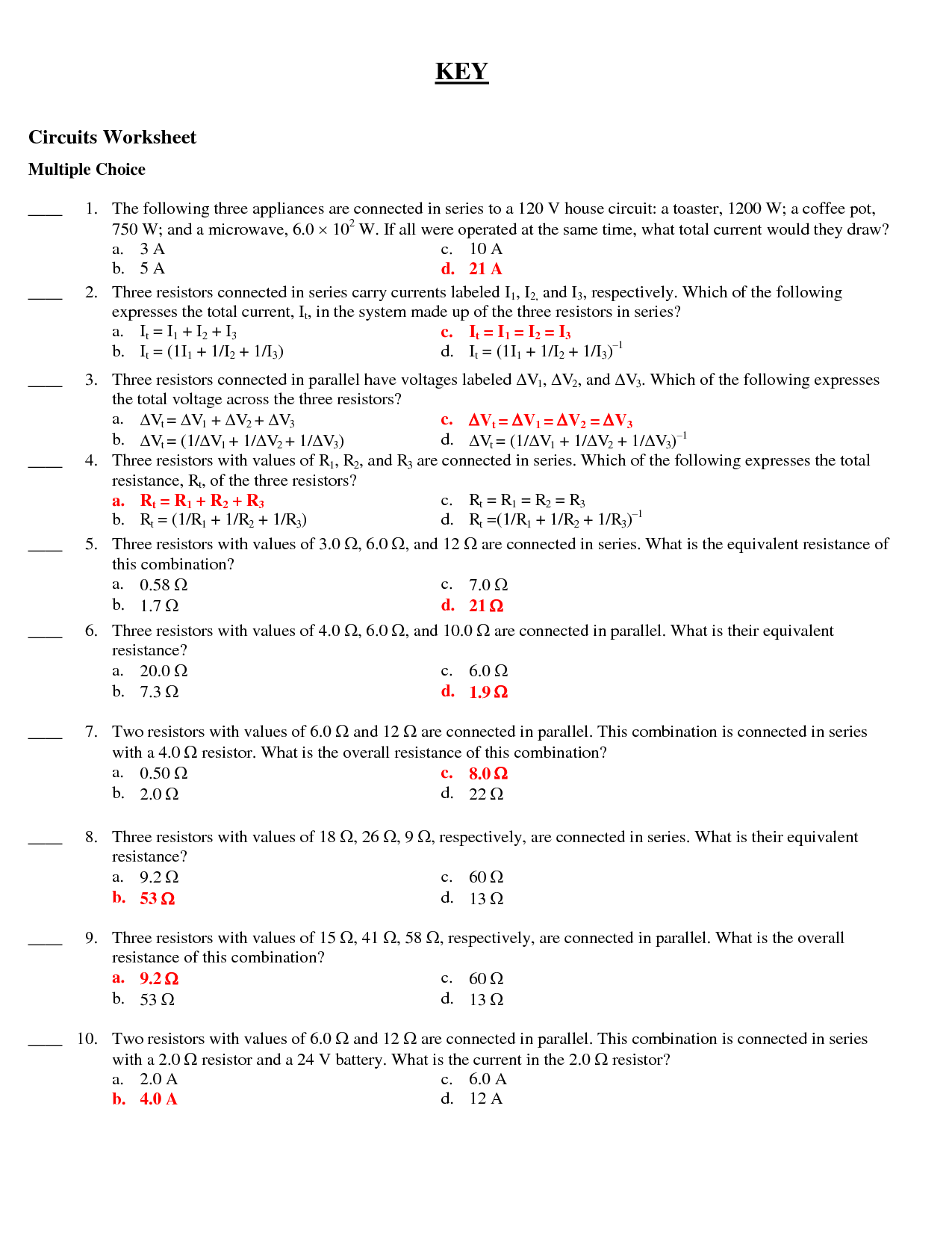 series-and-parallel-circuit-worksheet