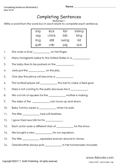Short-Vowel Worksheets 4th Grade