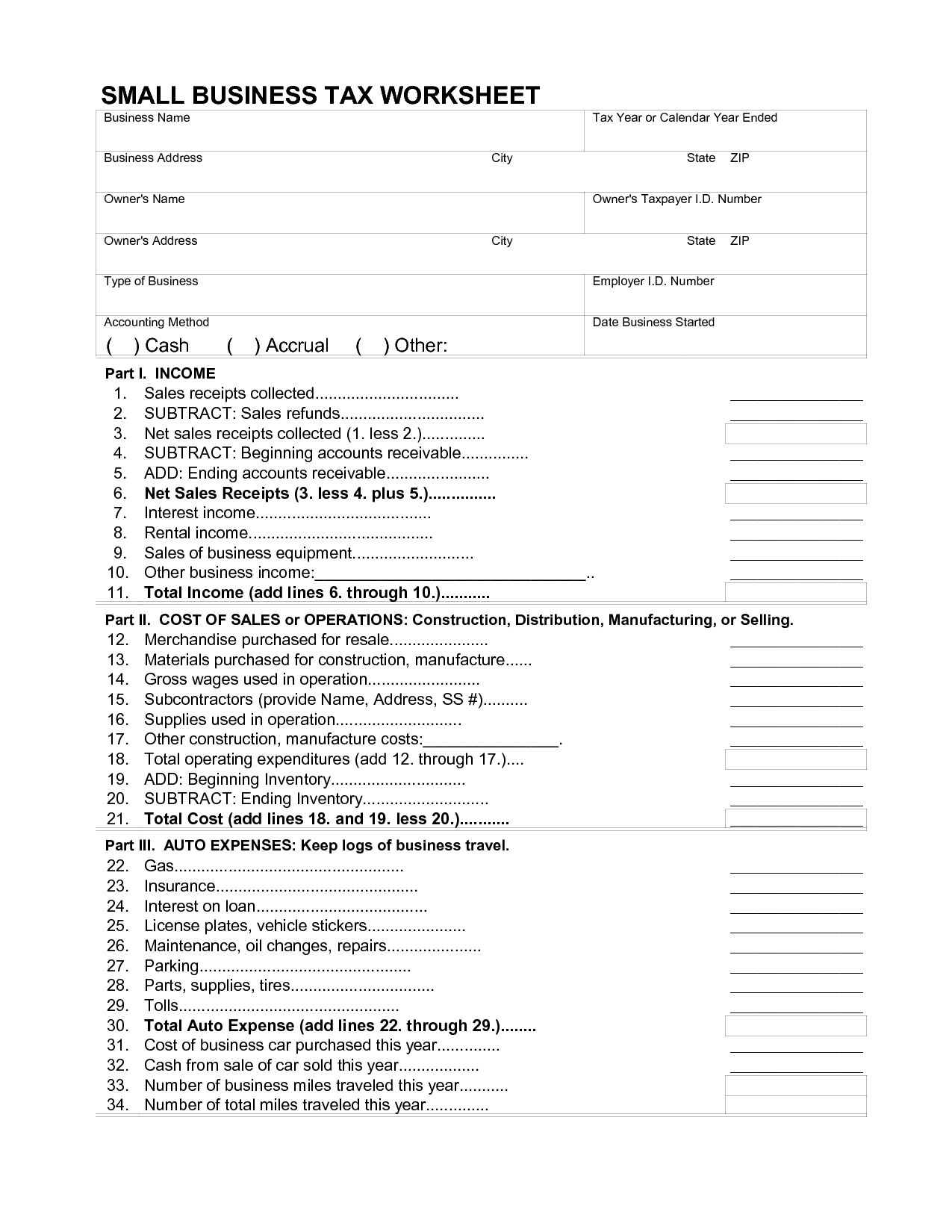 8 Best Images of Tax Itemized Deduction Worksheet - IRS Form 1040 Itemized Deductions ...
