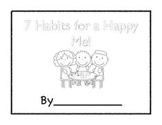 The 7 Habits of Happy Kids Printable Worksheet