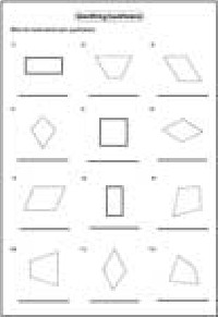 Kites and Trapezoids Worksheet Geometry Answers