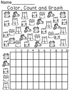 Count and Color Graph Worksheet