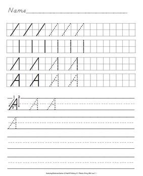 Handwriting Worksheets 4 Teachers