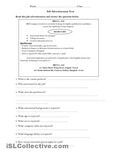 13 Best Images of Advertising Worksheets For Students - Advertising