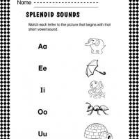 Free Printable Vowel Sounds Worksheets