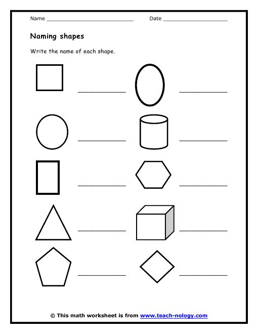 13 Best Images of Worksheets For Kindergarten Shape Hunt  Geometric