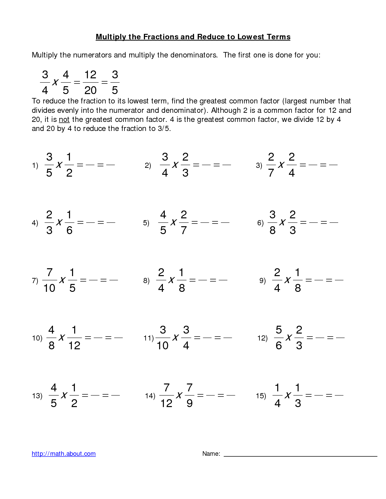 multiplication-of-fractions-worksheets