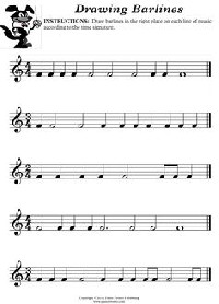 Music Theory Time Signatures Worksheet