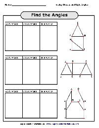 Right Acute and Obtuse Angles Worksheets