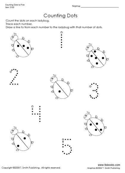 15 Best Images of Numbers 1 Through 5 Worksheet - Preschool Worksheets