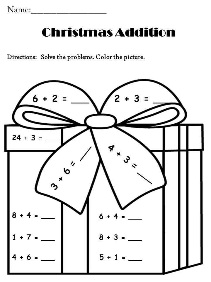 Christmas Math Free Printables christmas-math-free-printables
