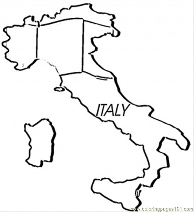 Italy Coloring Pages Printable