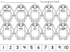 Kindergarten Penguin Math Activities