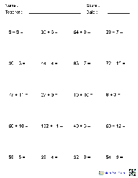Math Division Worksheets 3rd Grade