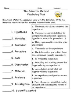 12 Best Images of Biology Homeostasis Worksheet - Scientific Method