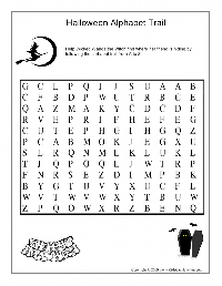 Halloween Alphabet Worksheets