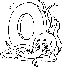 Letter O Coloring Pages Printable