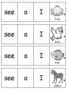 11 Best Images of Cut And Paste Sight Word Worksheets - Kindergarten