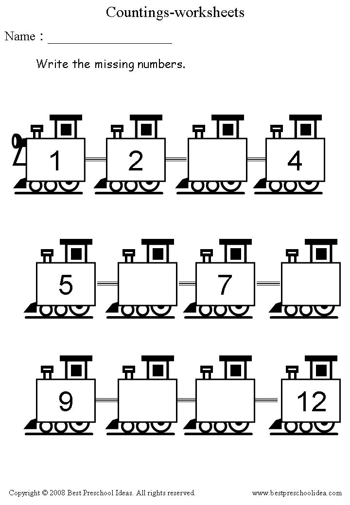 15 Best Images of Counting Numbers To 20 Worksheets - Montessori