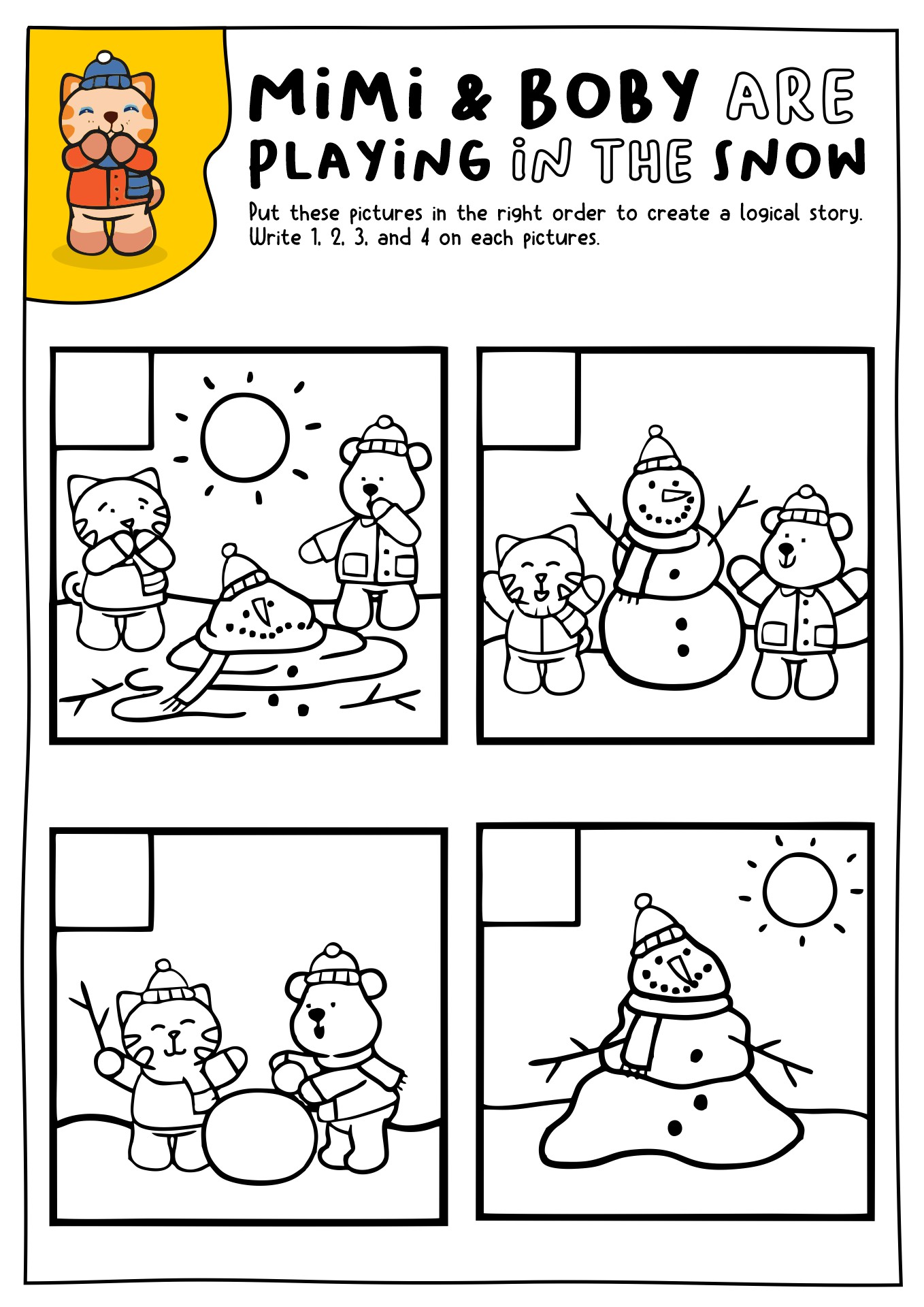 Picture Story Sequence Cards Printable Printable Word Searches