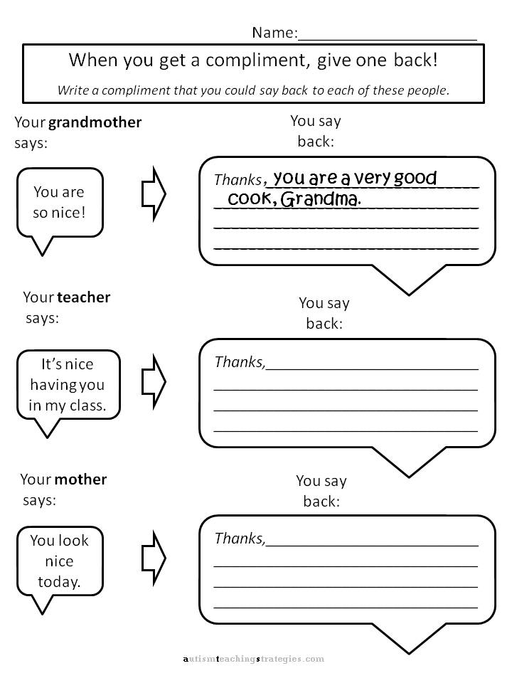 16 Best Images of Effective Communication Worksheet For Teens  Social Skills Worksheets 