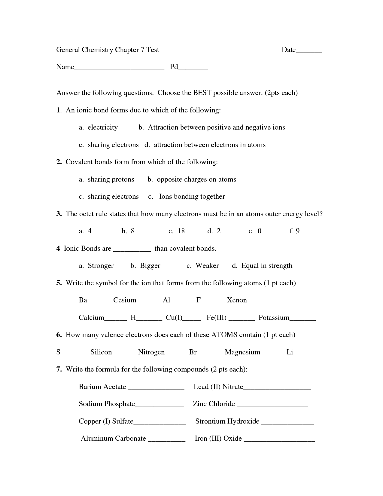 Nuclear Chemistry Worksheet K