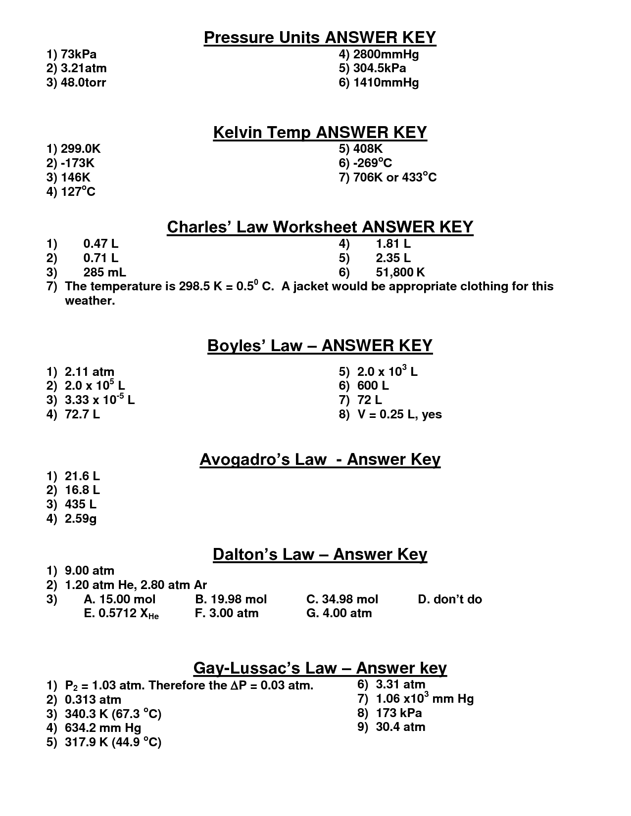 14 Best Images of Boyle's Law Worksheet Middle School - Boyle's Law