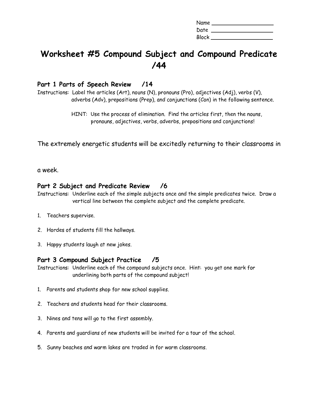 15-best-images-of-simple-and-compound-predicate-worksheets-simple-subject-and-predicate