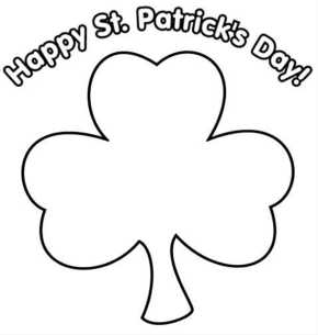 Happy St. Patrick's Day Coloring Pictures