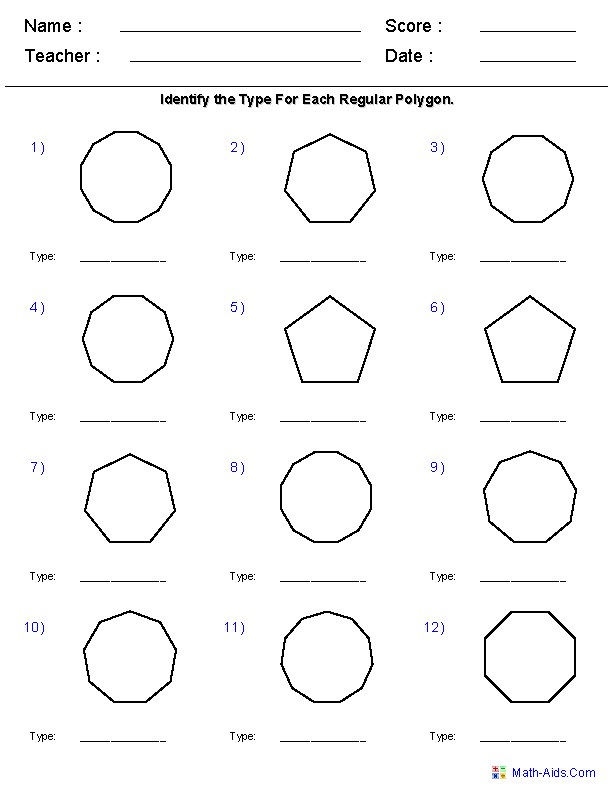 Best Images Of Polygon Shapes Worksheets Worksheeto