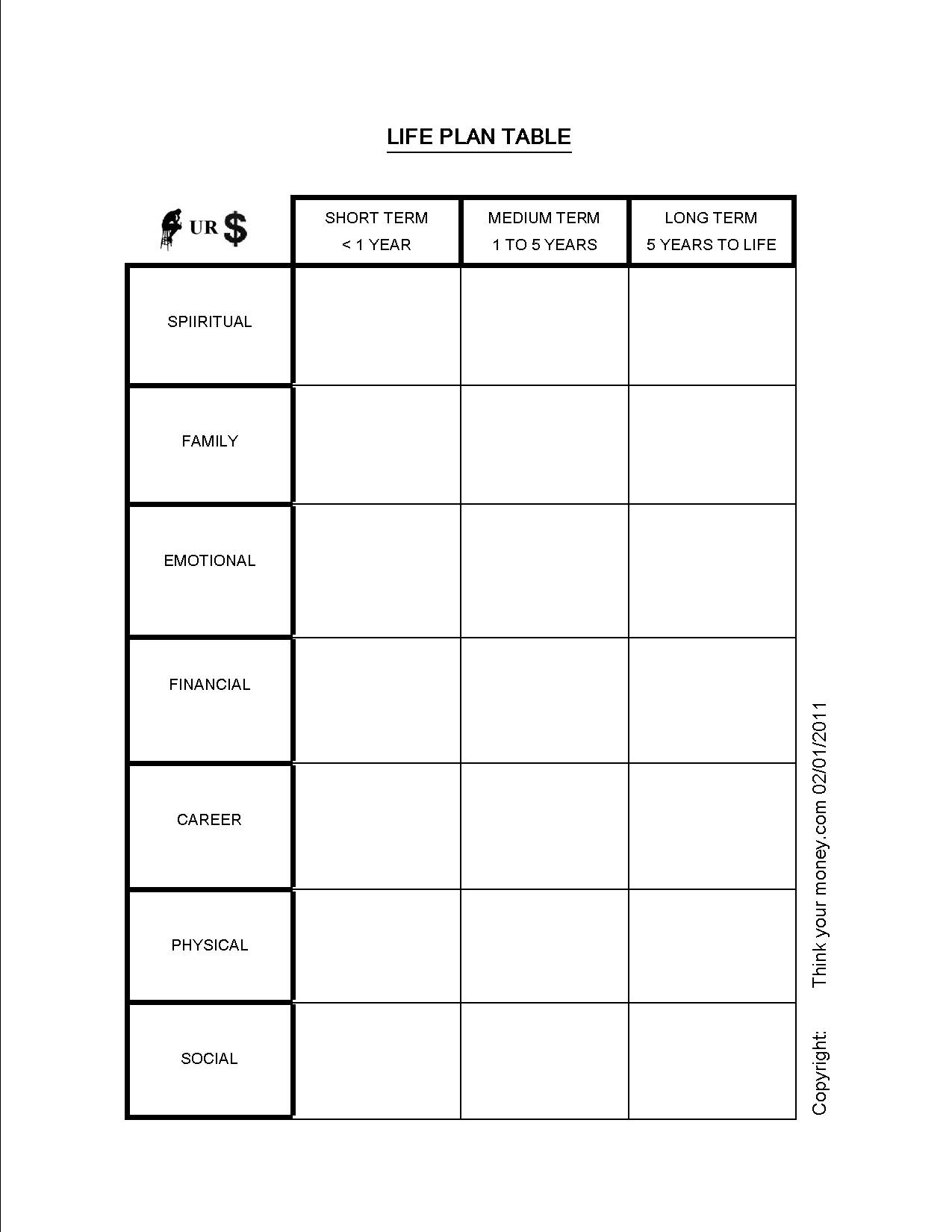 14 Best Images of Financial Planner Worksheet - Templates ...