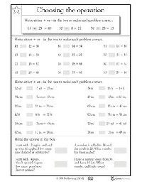 2nd Grade Math Homework Worksheets