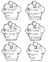 Cause and Effect Cupcakes