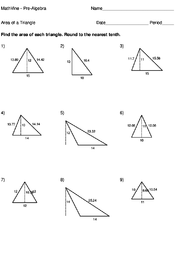 Area of Triangle Worksheet.pdf