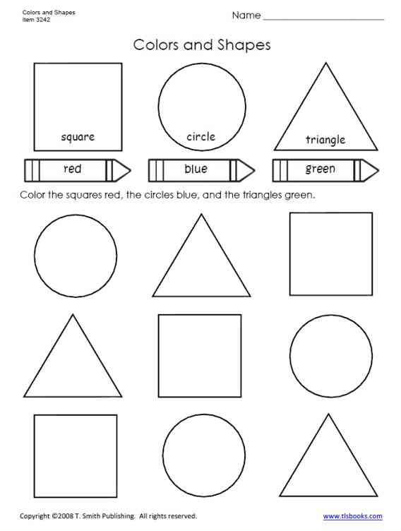 9 Best Images of Worksheet Identifying Solid Shapes Print  Color