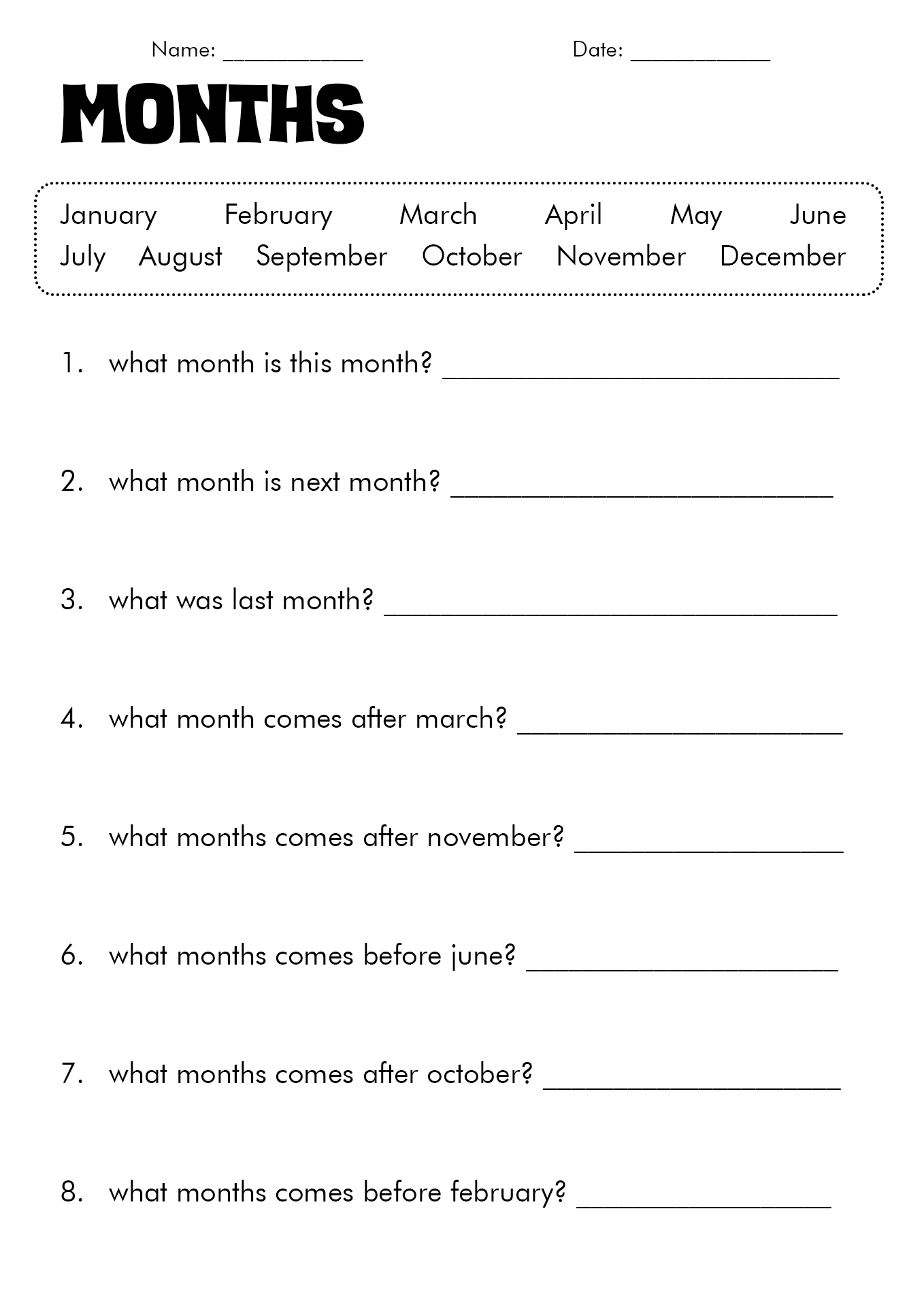 15 Best Images of Following Directions First Grade Worksheets - Ordinal