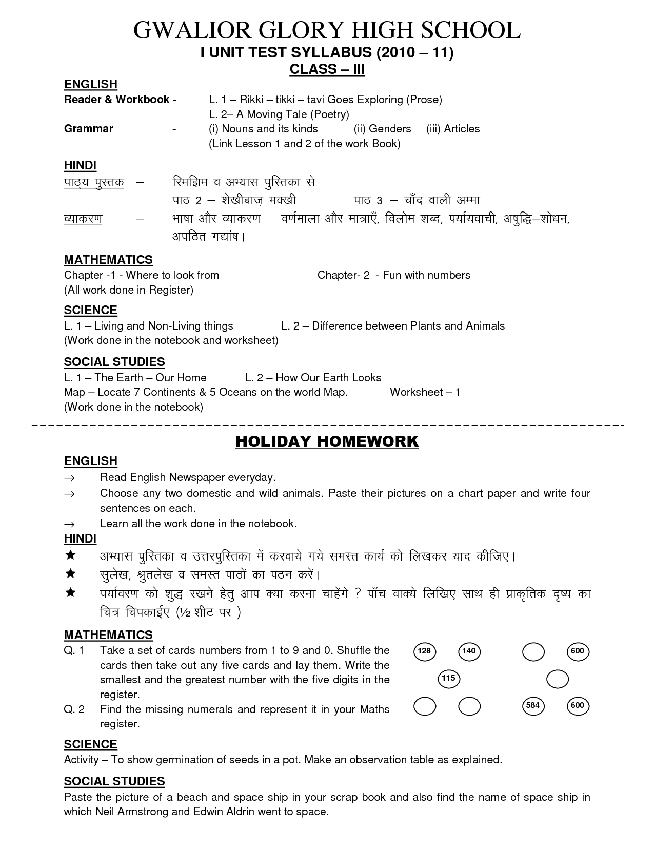 Fun English Worksheets High School