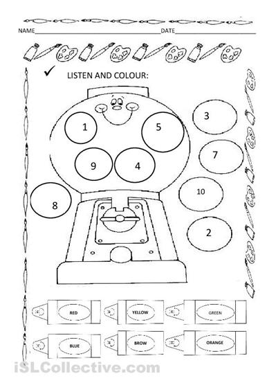 15 Best Images of Kindergarten Worksheets Listening Comprehension