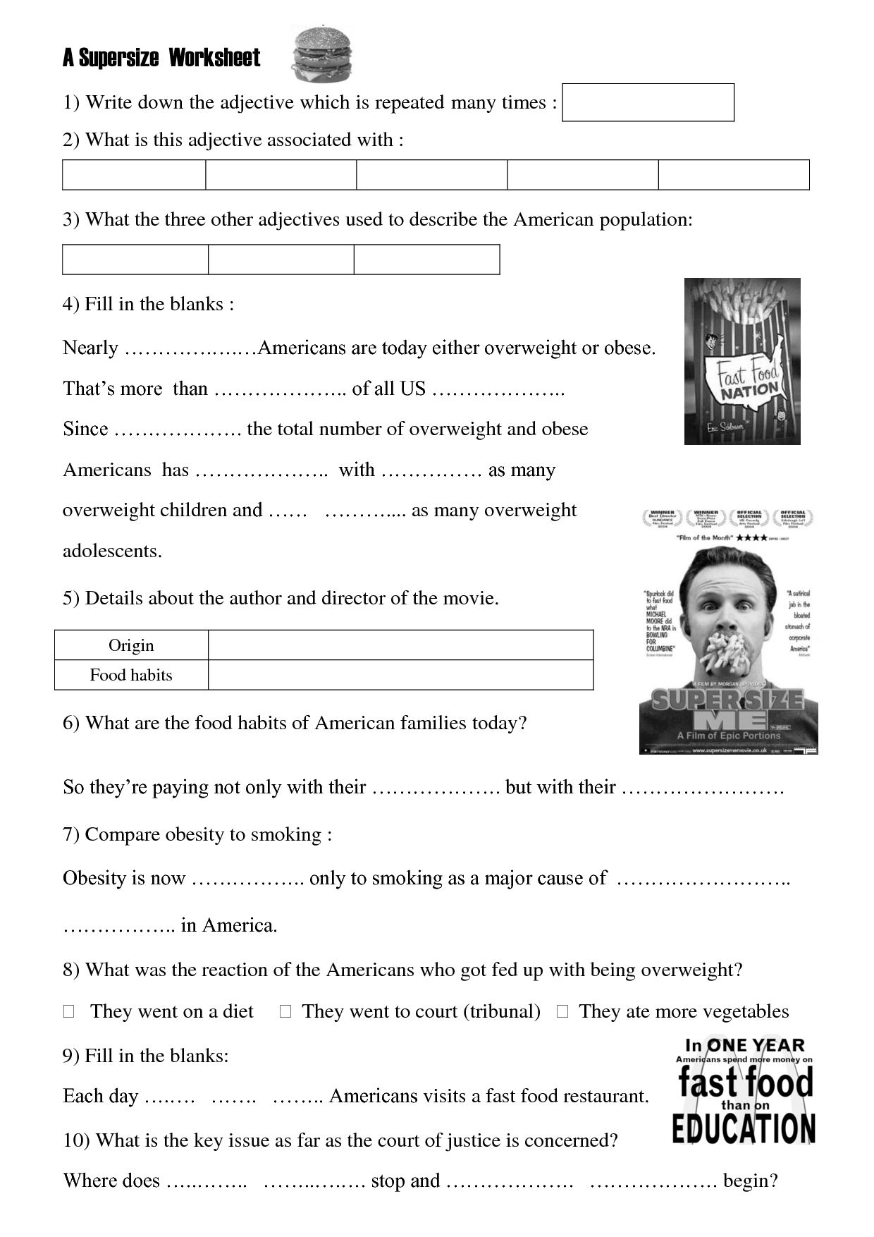 13 Best Images of All About Me Worksheet For Kids - All About Me