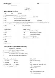 grade 7th spanish worksheets test tense present pdf worksheet progressive english interrogatives verb tenses past pronouns interrogative simple worksheeto future